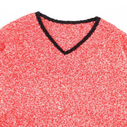 Womens UK Size S M&S Red Pullover Jumper