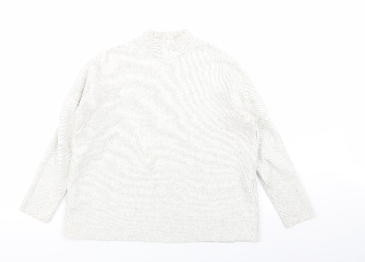 Womens UK Size 12 Mango Grey Pullover Jumper