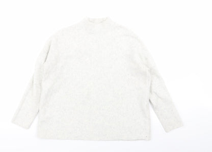 Womens UK Size 12 Mango Grey Pullover Jumper