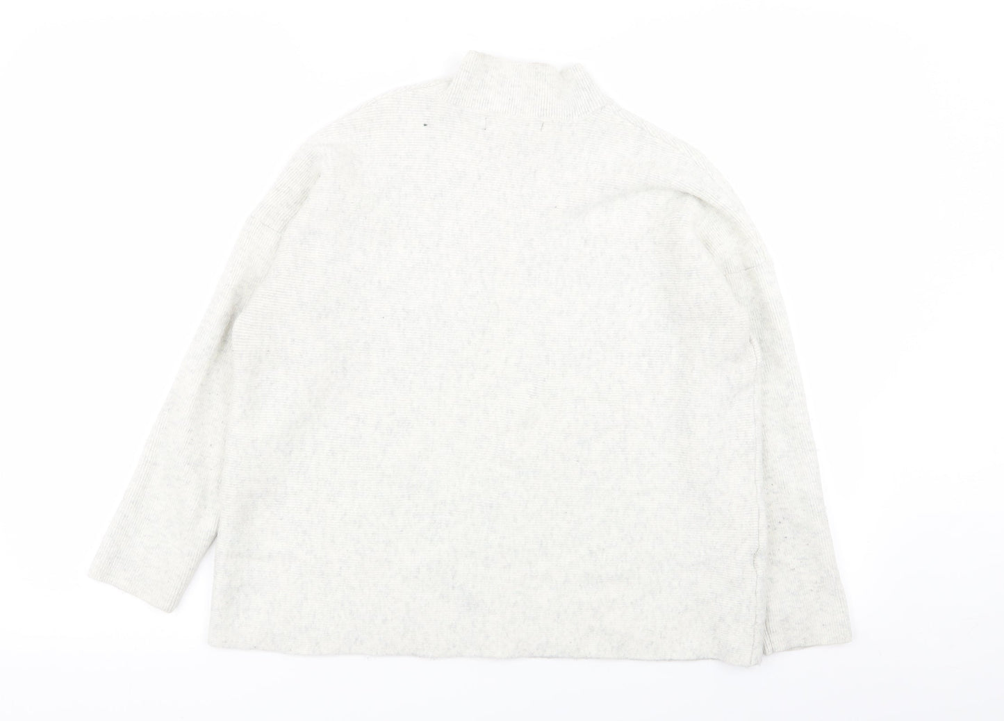 Womens UK Size 12 Mango Grey Pullover Jumper