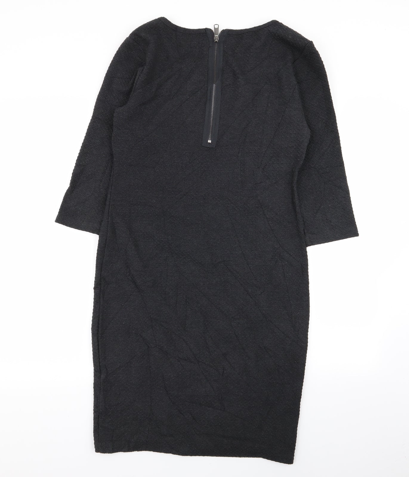 fransa Womens Grey   A-Line  Size M