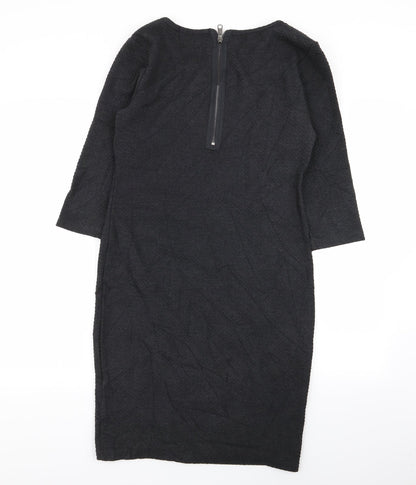 fransa Womens Grey   A-Line  Size M