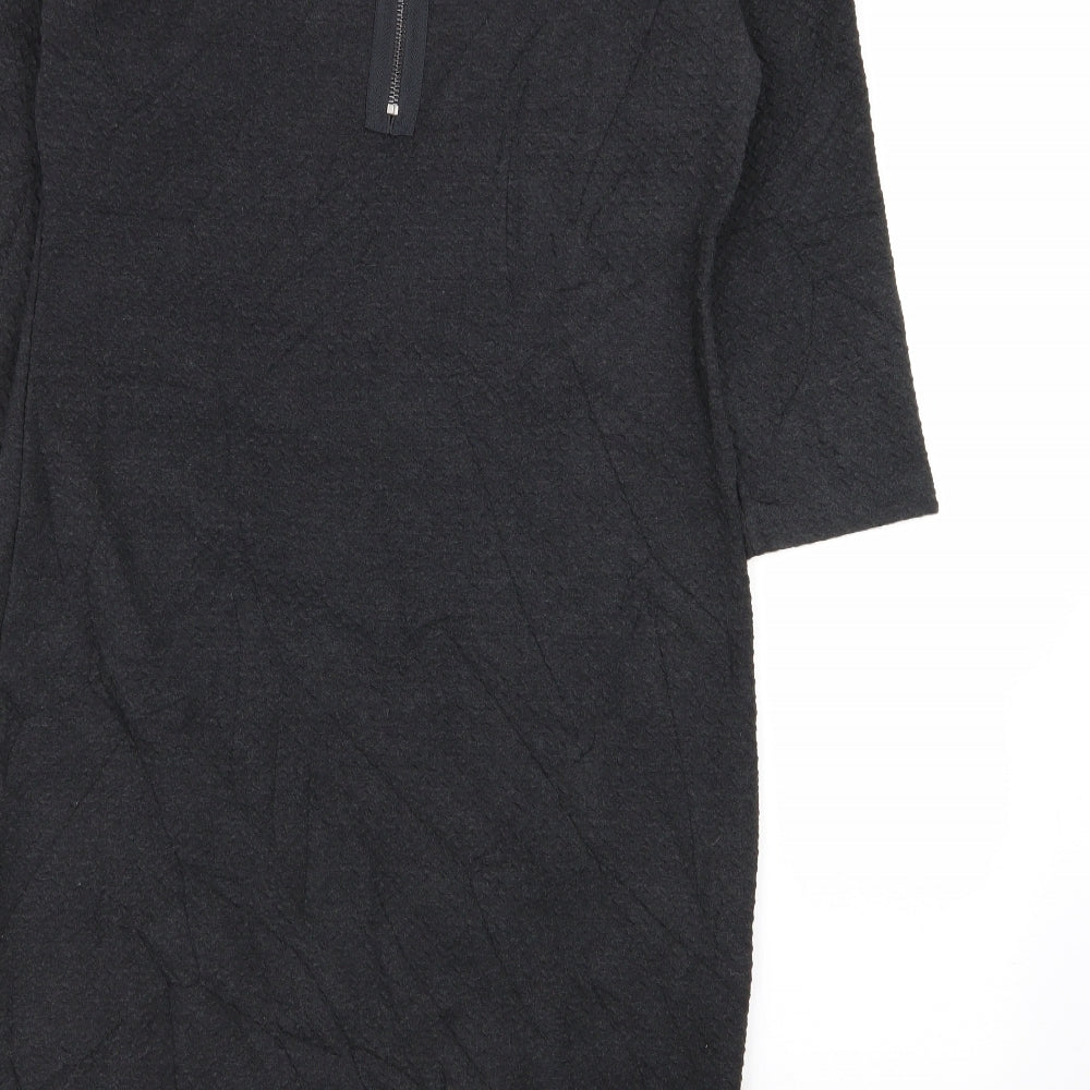 fransa Womens Grey   A-Line  Size M