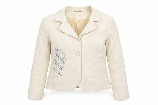 Womens UK Size 14 Klass Petites Beige Blazer