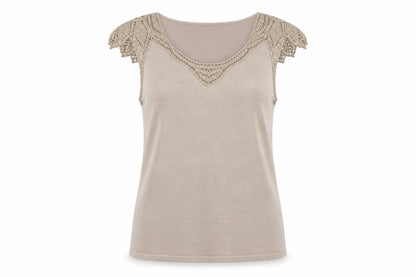 Womens UK Size 18 The Collection Gold Basic T-Shirt