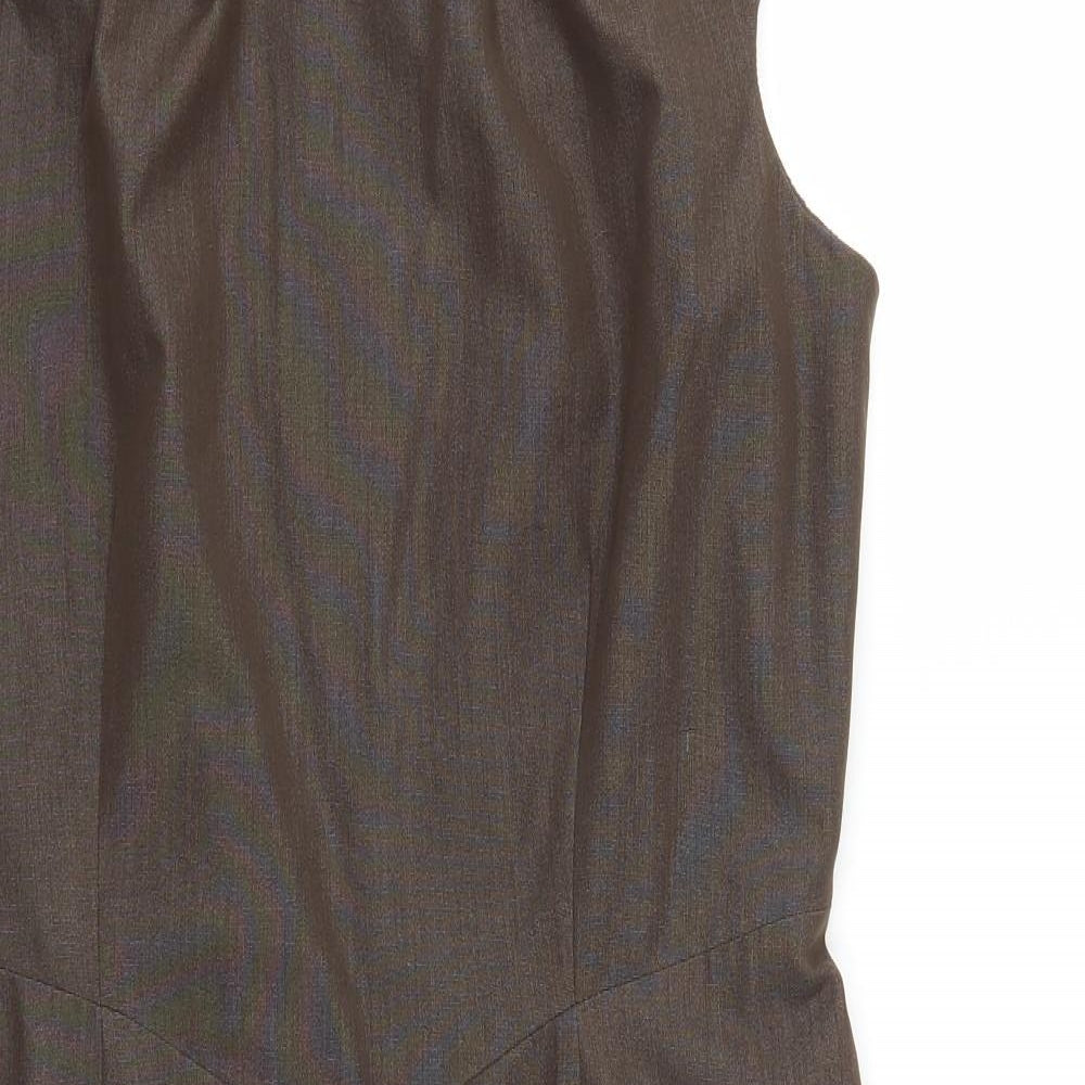 TU Womens Brown   Fit & Flare  Size 14