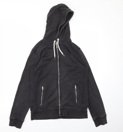 Mens UK Size M NEXT Grey Full Zip Hoodie