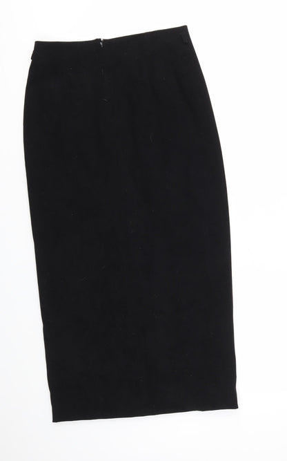 Dorothy Perkins Womens Black   A-Line Skirt Size 8