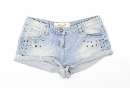 Womens UK Size 8 YESYES Regular Fit Cut-Off Shorts
