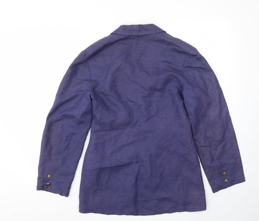 JELLY Womens Blue   Jacket Blazer Size 10