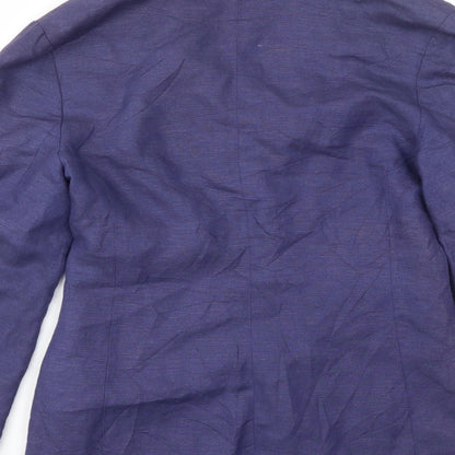 JELLY Womens Blue   Jacket Blazer Size 10