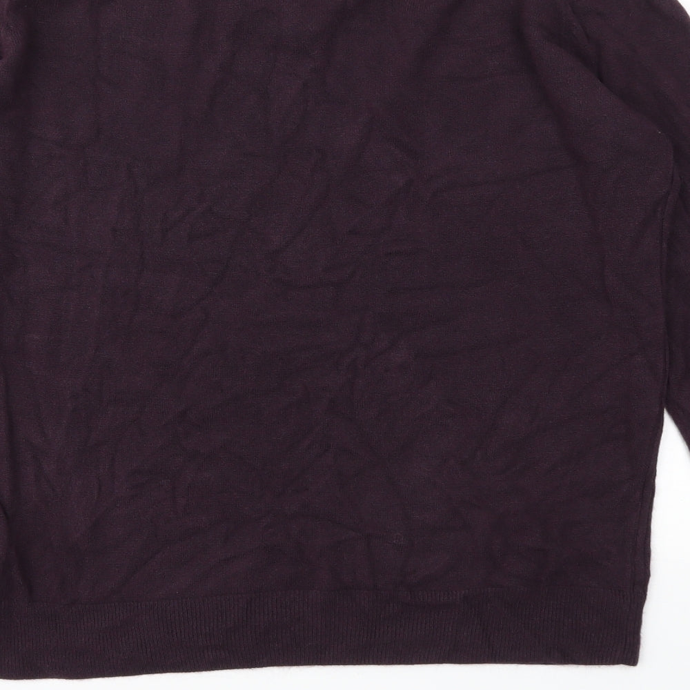 Vintage Garment Mens Purple   Pullover Sweatshirt Size L