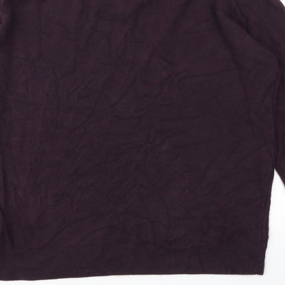Vintage Garment Mens Purple   Pullover Sweatshirt Size L