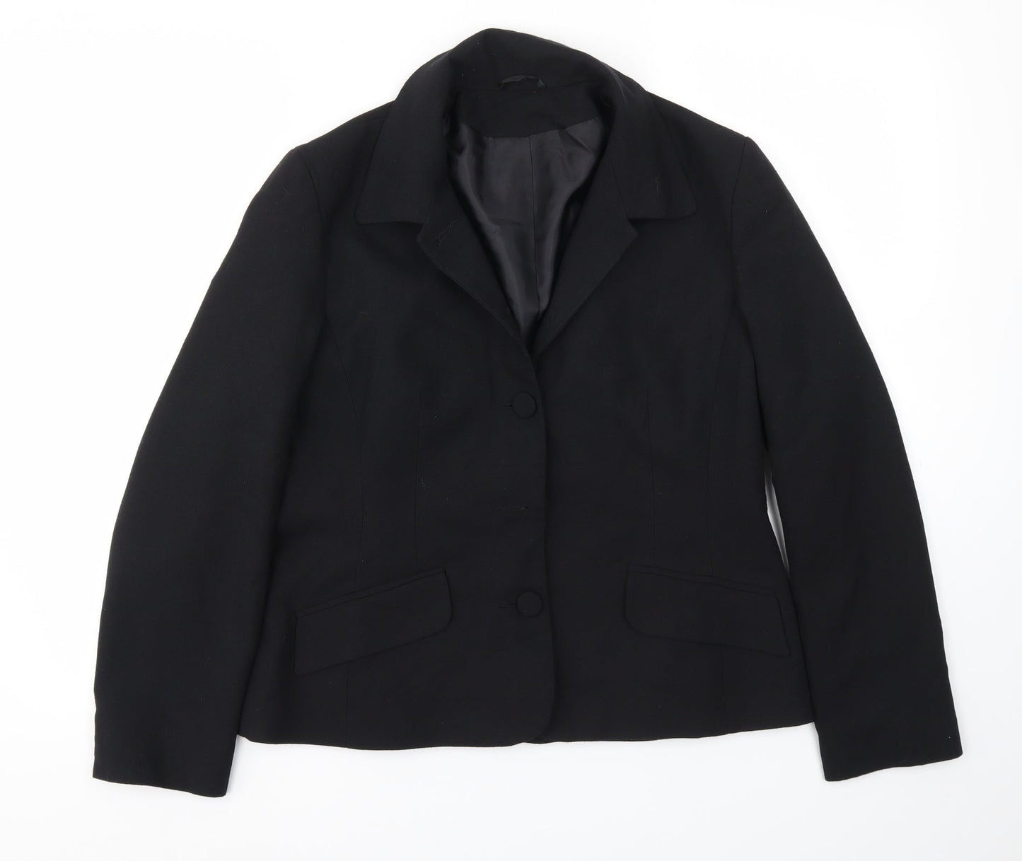 Dorothy Perkins Womens Black   Jacket Blazer Size 14