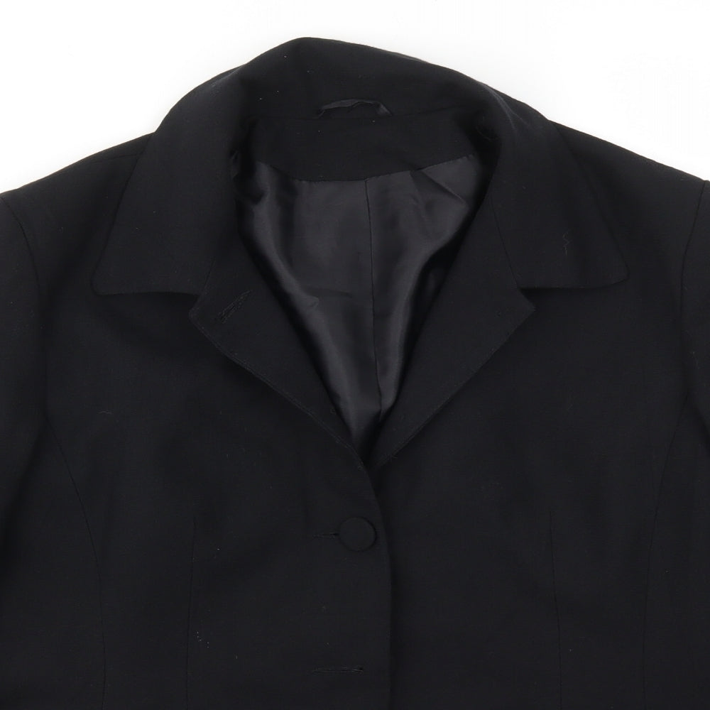 Dorothy Perkins Womens Black   Jacket Blazer Size 14