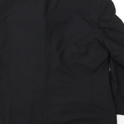 M&S Mens Black   Jacket Blazer Size 42