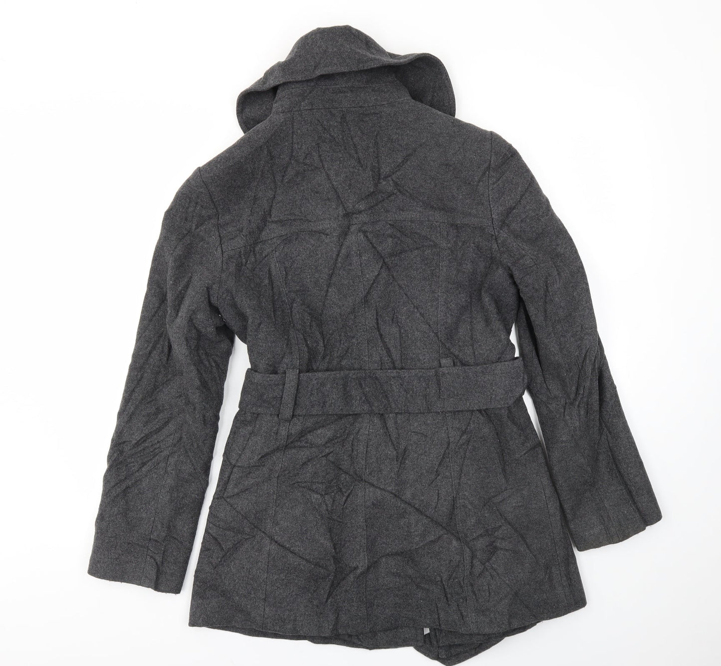 Woolmark Womens Grey   Jacket Coat Size 10