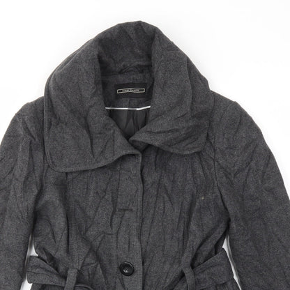 Woolmark Womens Grey   Jacket Coat Size 10
