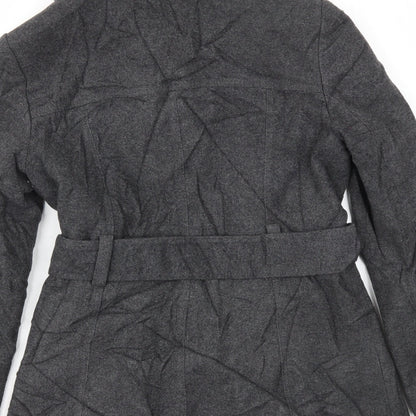 Woolmark Womens Grey   Jacket Coat Size 10