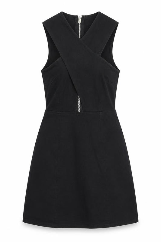 MATEL Womens Black   Fit & Flare  Size XS