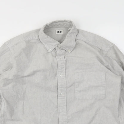 Preworn Mens Grey    T-Shirt Size S