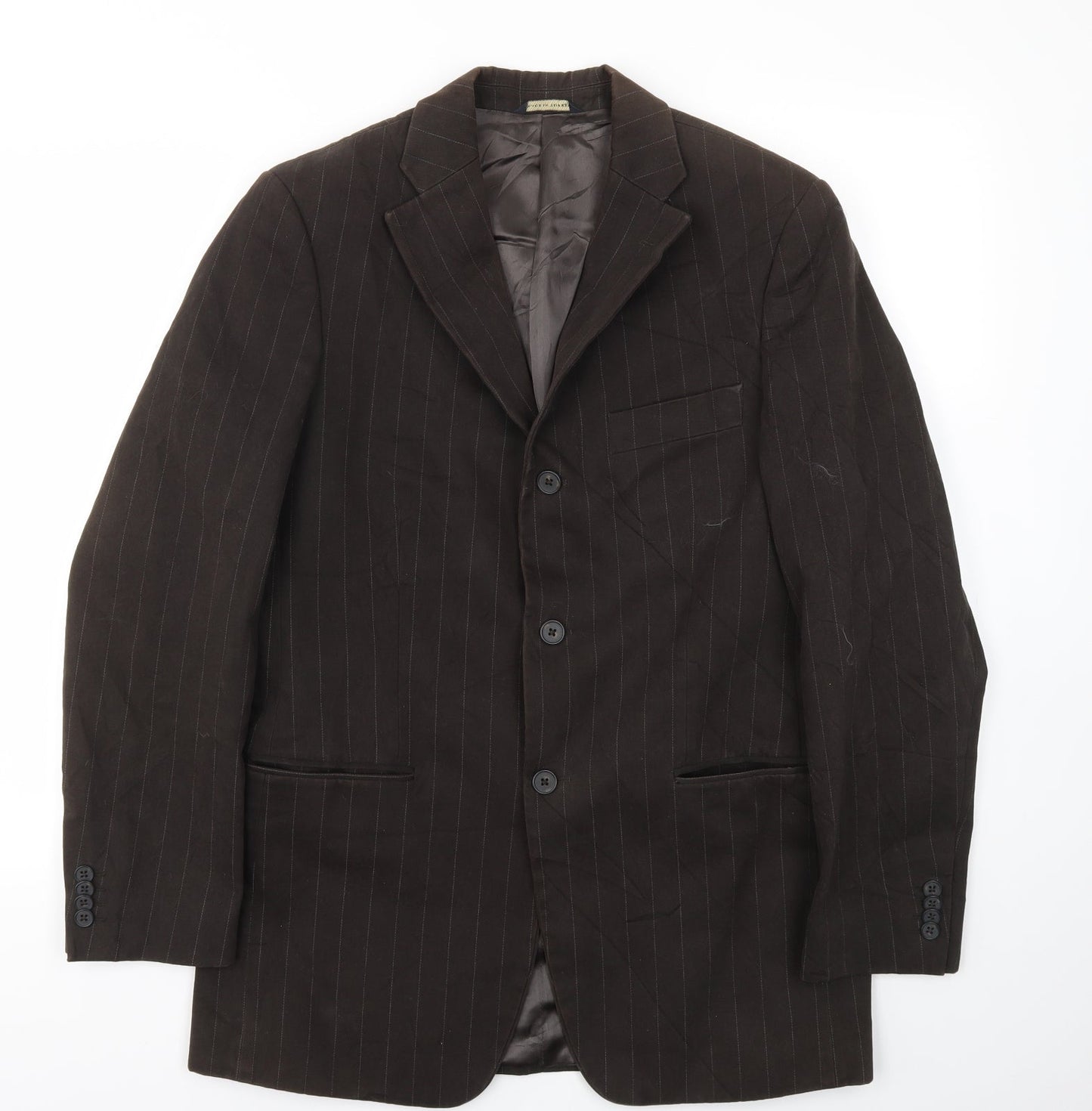 Mens UK Size 40 Preworn Regular Brown Suit Tuxedo