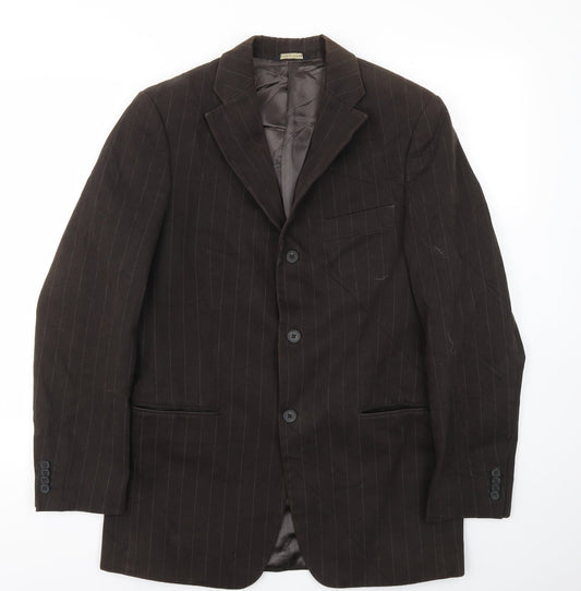 Mens UK Size 40 Preworn Regular Brown Suit Tuxedo