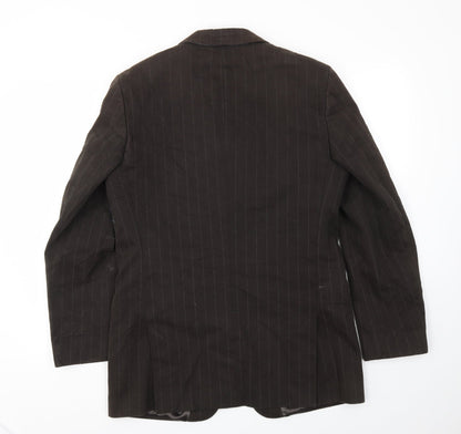 Mens UK Size 40 Preworn Regular Brown Suit Tuxedo