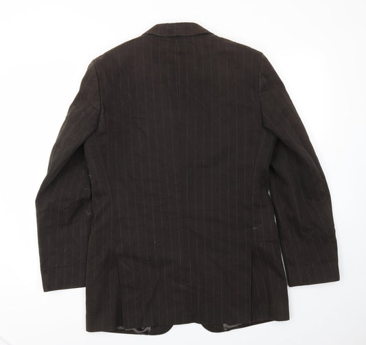 Mens UK Size 40 Preworn Regular Brown Suit Tuxedo