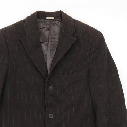 Mens UK Size 40 Preworn Regular Brown Suit Tuxedo
