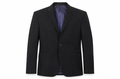 Mens UK Size 38 Topman Regular Black Suit Jacket
