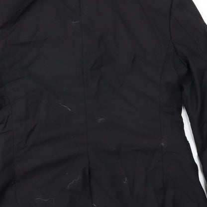 Mens UK Size 38 Topman Regular Black Suit Jacket