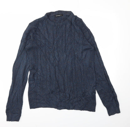 Mens UK Size M Cedar Wood State Blue Pullover Sweatshirt