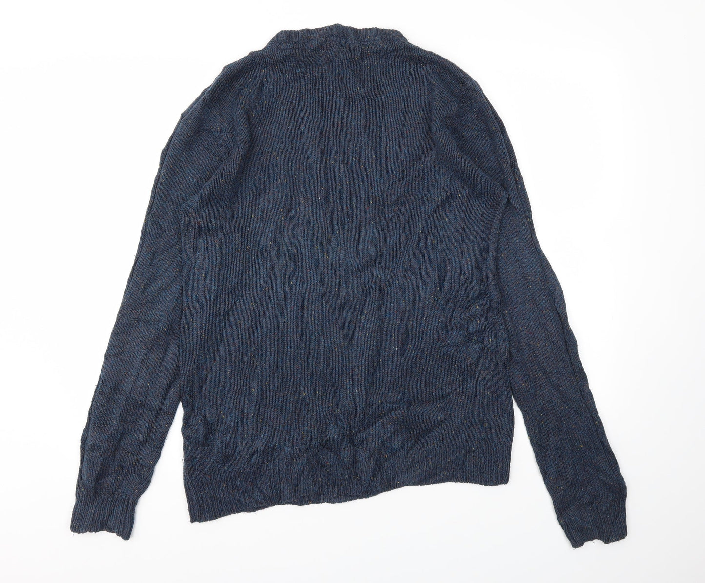 Mens UK Size M Cedar Wood State Blue Pullover Sweatshirt