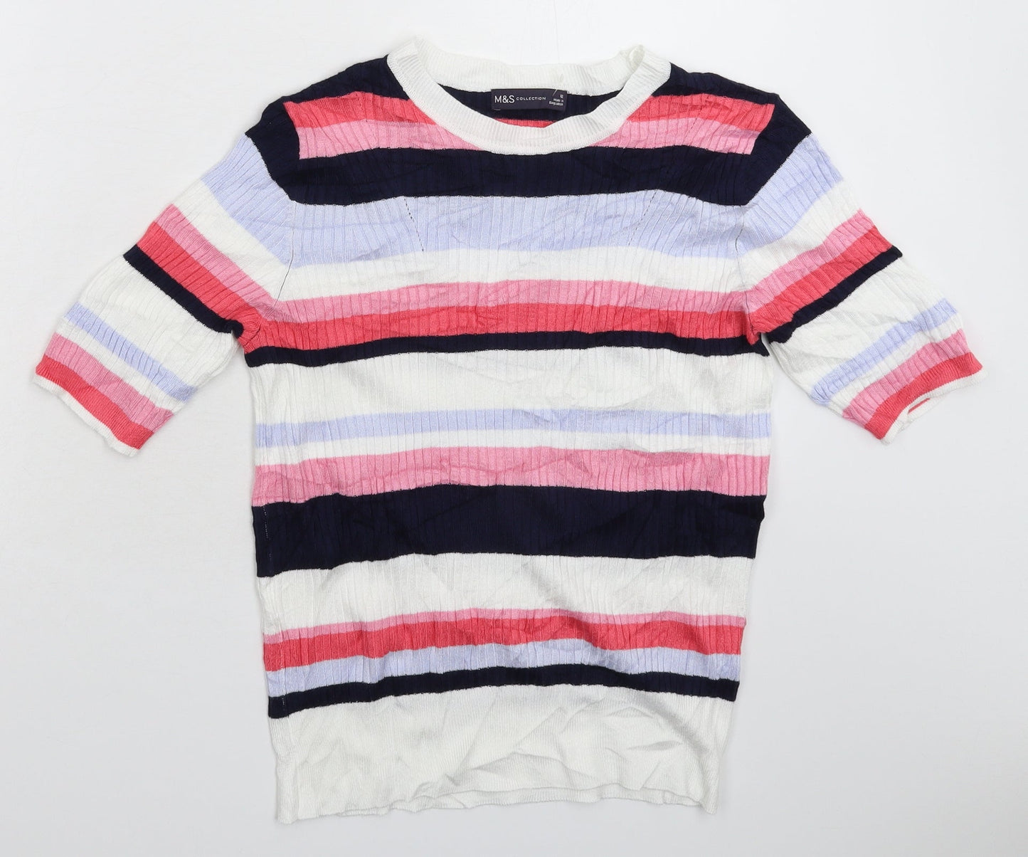 Womens UK Size 12 Marks and Spencer Multicoloured Pullover Jumper
