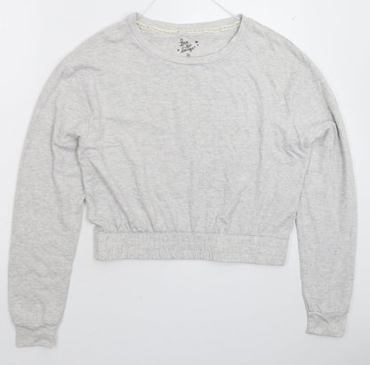 Primark Womens Grey Solid  Top Pyjama Top Size 14