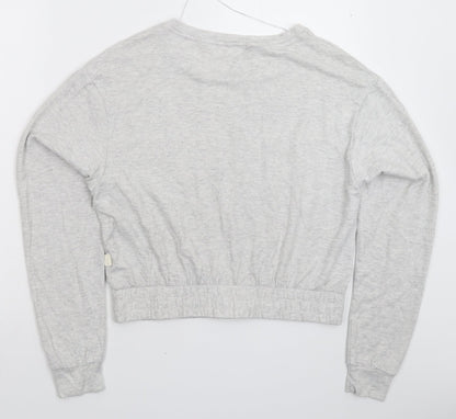 Primark Womens Grey Solid  Top Pyjama Top Size 14