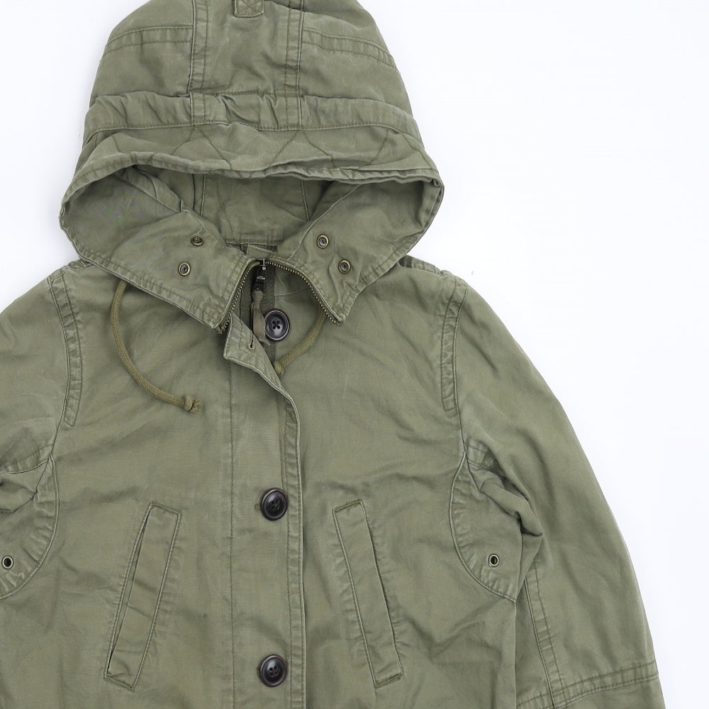 Womens UK Size XS Gap Green Jacket