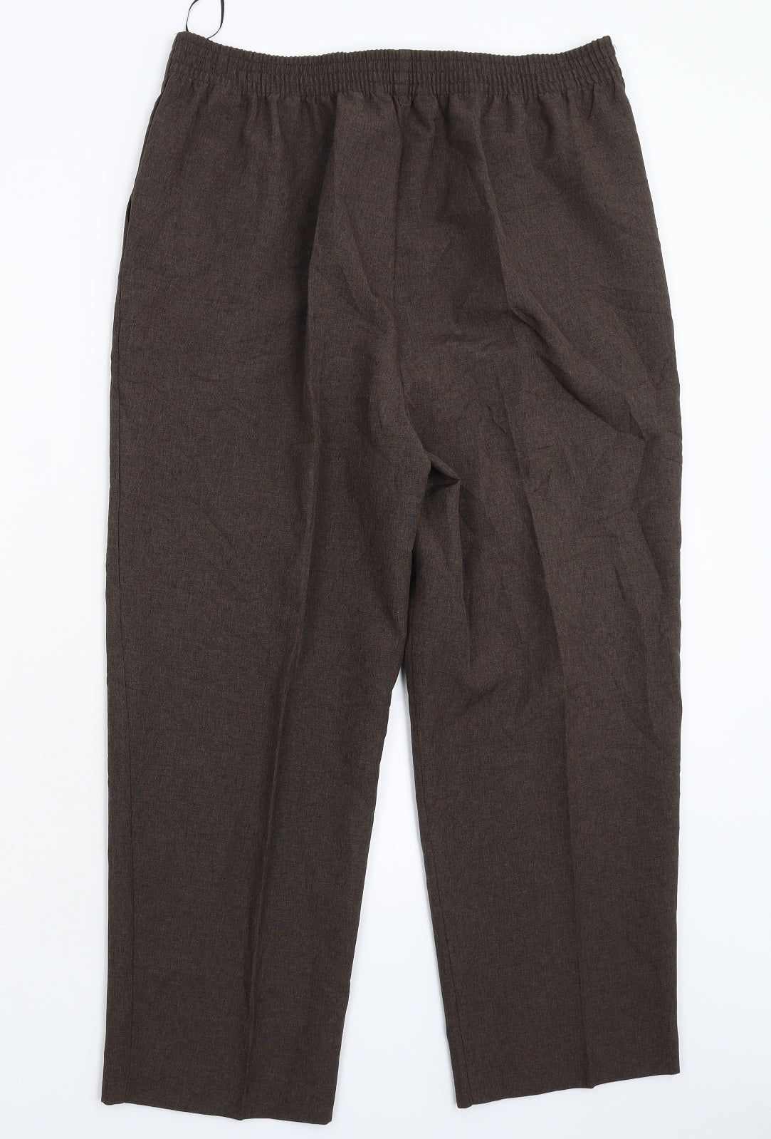 Bonmarché Womens Grey   Cropped Trousers Size 14 L24 in