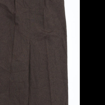 Bonmarché Womens Grey   Cropped Trousers Size 14 L24 in