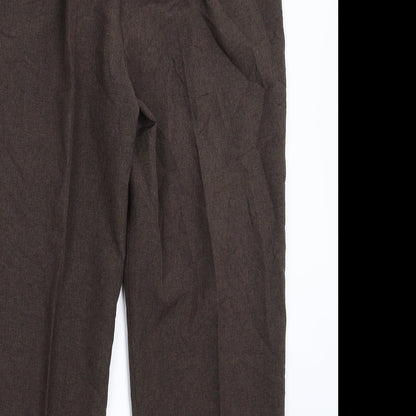 Bonmarché Womens Grey   Cropped Trousers Size 14 L24 in