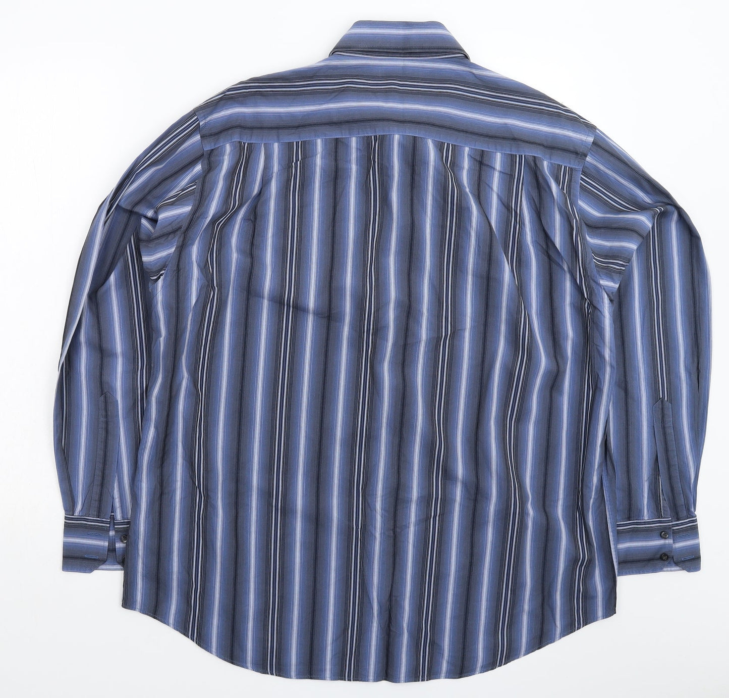 Mens UK Size L BHS Multicoloured  Button-Up Long Sleeve Casual Shirt