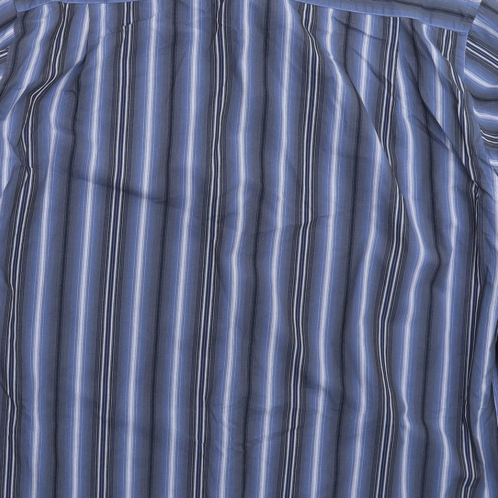 Mens UK Size L BHS Multicoloured  Button-Up Long Sleeve Casual Shirt