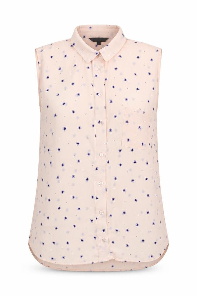 Womens UK Size 12 Marks and Spencer Beige Basic Button-Up