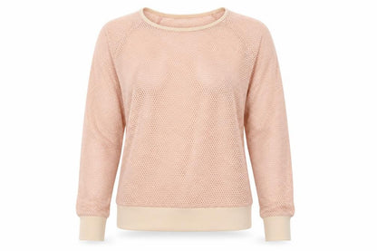 Lustre Womens Beige   Basic T-Shirt Size 8