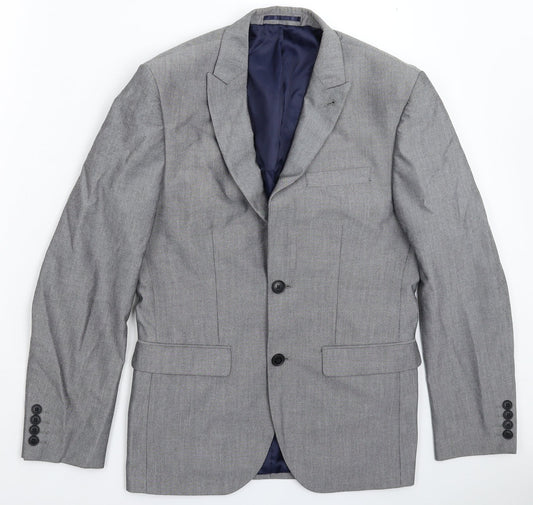 Mens UK Size 36 NEXT Regular Grey Suit Jacket