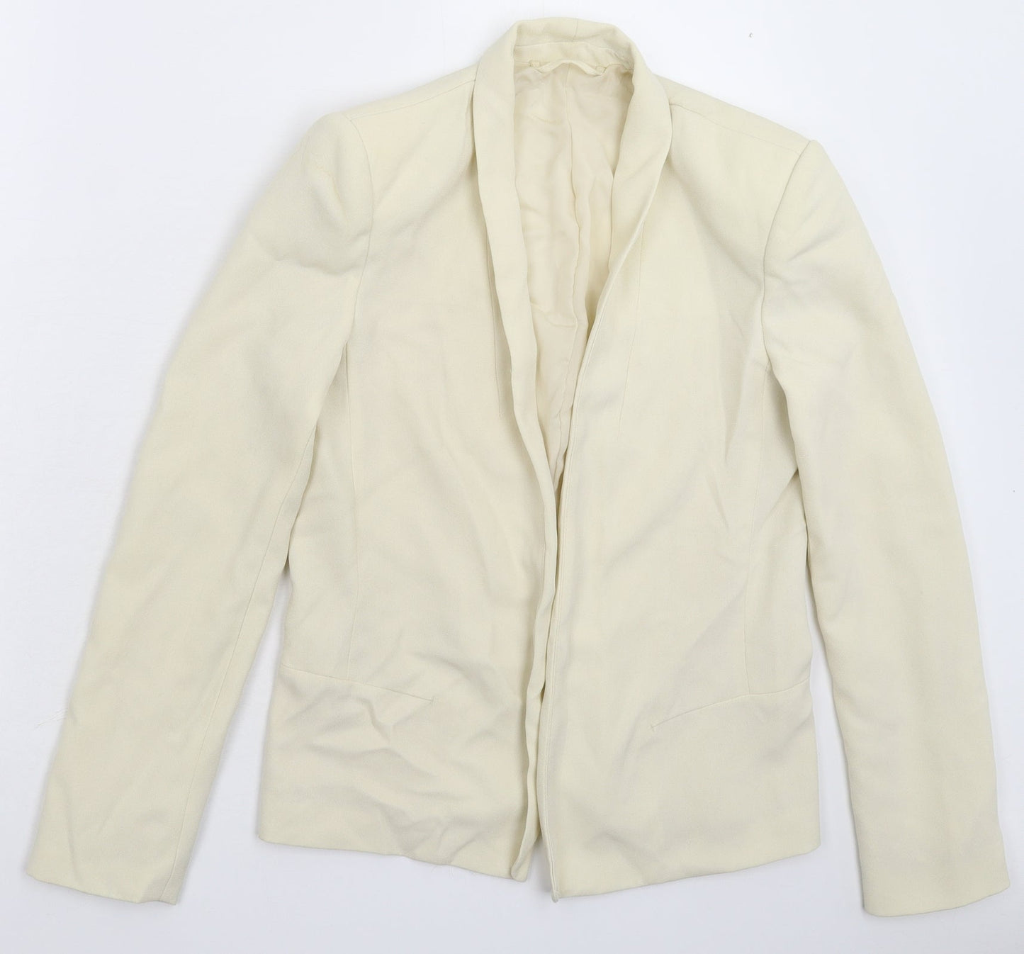 Womens UK Size M Preworn Beige Jacket