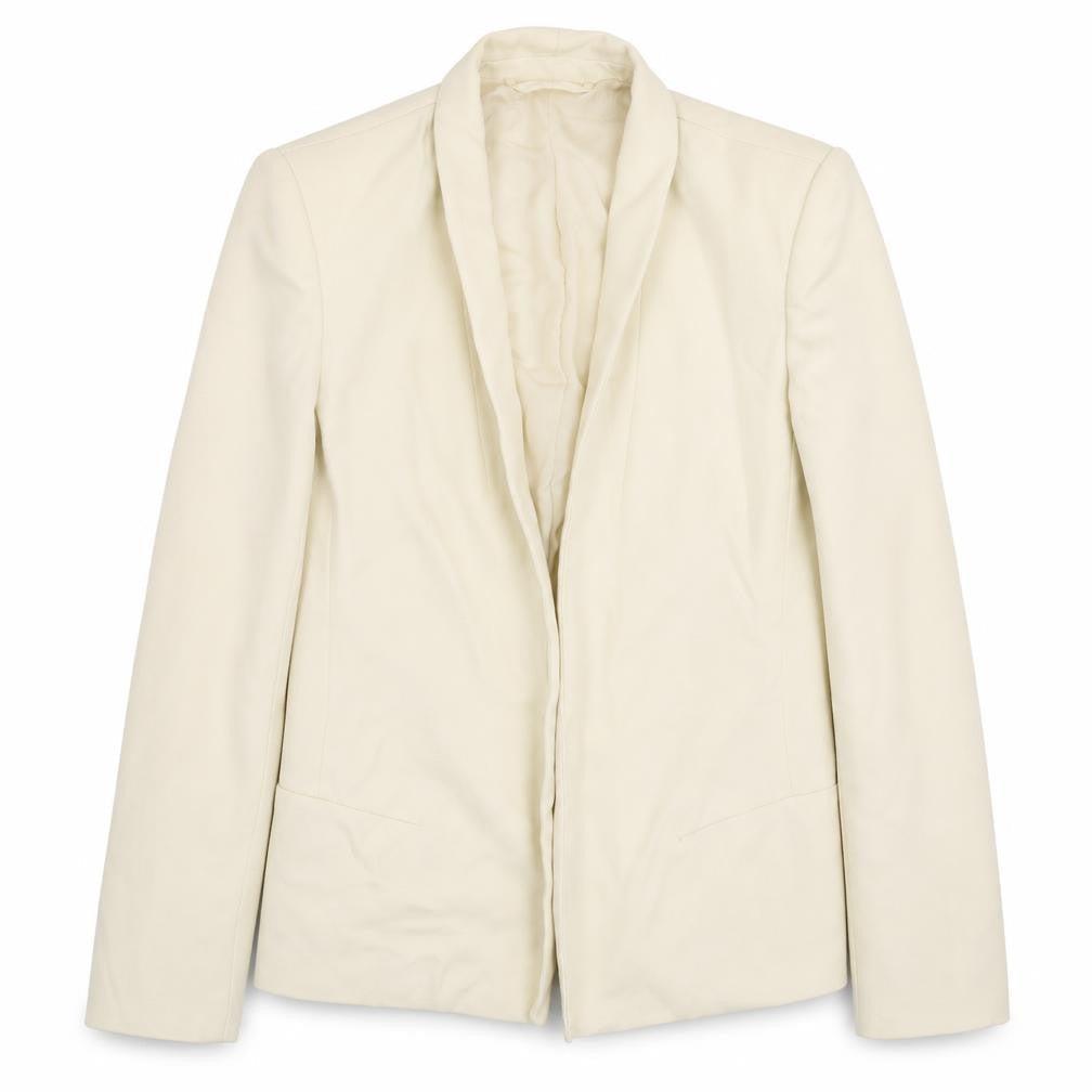 Womens UK Size M Preworn Beige Jacket