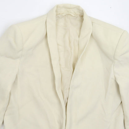 Womens UK Size M Preworn Beige Jacket
