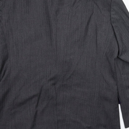 Mens UK Size 40 Marks and Spencer Regular Grey Suit Jacket